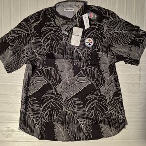 Men's Women's Brand New with Tags Pittsburgh Steelers NFL Tommy Bahama Black